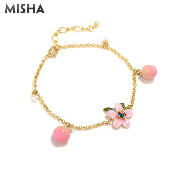 bangle misha fashion bracelets simple fruit design bracelet handmade jewelry bangles for women adjustable quality accessories, Black
bangle misha fashion bracelets simple fruit design bracelet handmade jewelry bangles for women adjustable quality accessories, Black