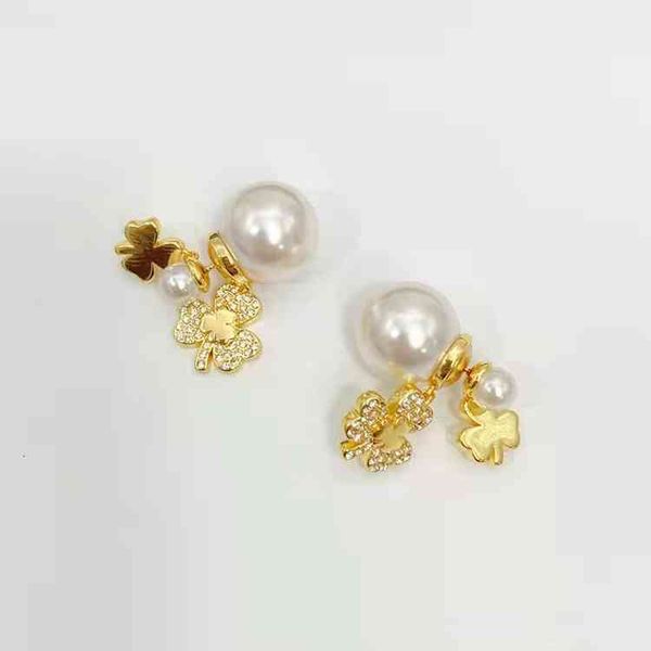 earrings charm studd home / di pearl clover full diamond women's fashion naked simple light luxury accessories, Golden
earrings charm studd home / di pearl clover full diamond women's fashion naked simple light luxury accessories, Golden