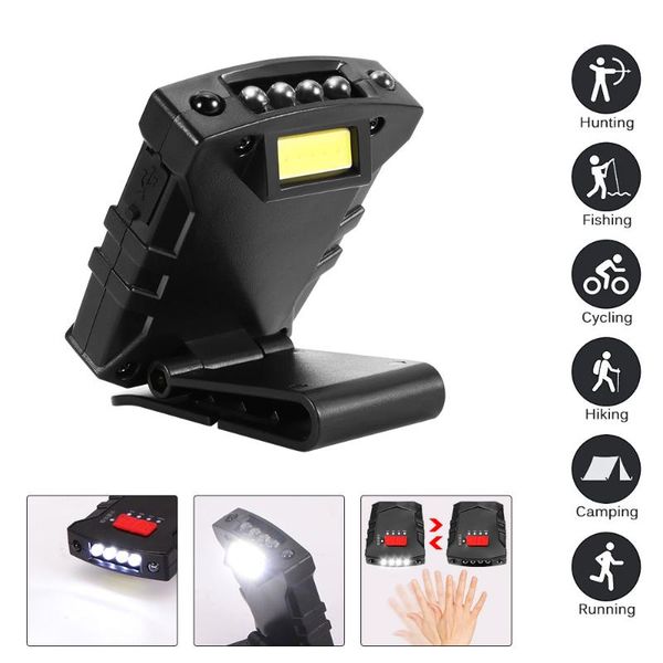 sensor headlamp portable usb rechargeable wave-sensing soft light super bright clip cap lamp outdoor night fishing headlamps
sensor headlamp portable usb rechargeable wave-sensing soft light super bright clip cap lamp outdoor night fishing headlamps