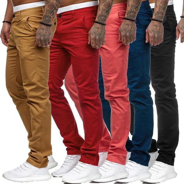 men's pants mens skinny slim fit business casual dress classic solid color cotton straight leg pencil work, Black
men's pants mens skinny slim fit business casual dress classic solid color cotton straight leg pencil work, Black