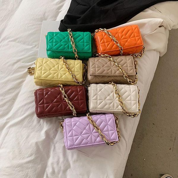 evening bags lattice square pu leather small crossbody bag high-quality women's designer handbags shoulder chain armpit
evening bags lattice square pu leather small crossbody bag high-quality women's designer handbags shoulder chain armpit