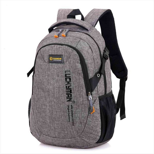 fashion mens backpack bag male polyester lapcomputer bags high school student college students