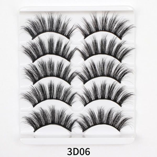 false eyelashes 5/2 pairs 3d faux mink hair drama natural long eye lashes wispy makeup extension tools black
false eyelashes 5/2 pairs 3d faux mink hair drama natural long eye lashes wispy makeup extension tools black
