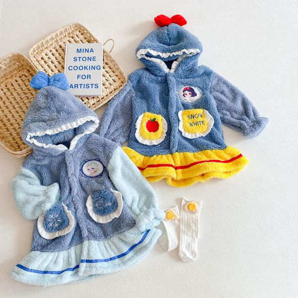 girls bathrobe child flannel sleepwear baby girls cartoon pajamas kids bath robe children clothing infant clothes 2 to 8 years, White
girls bathrobe child flannel sleepwear baby girls cartoon pajamas kids bath robe children clothing infant clothes 2 to 8 years, White