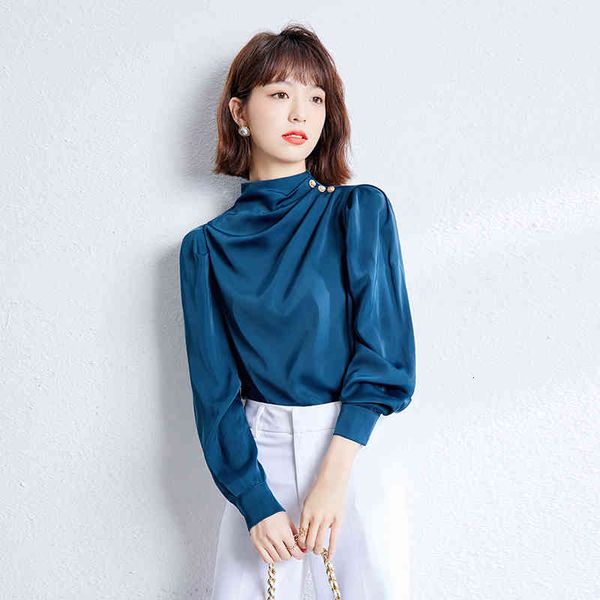 jacket 2021 spring summer women korean-style satin loose shirts chiffon long female sleeve ladies, Black;brown
jacket 2021 spring summer women korean-style satin loose shirts chiffon long female sleeve ladies, Black;brown