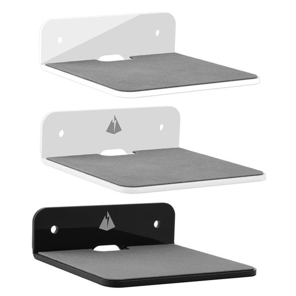 hooks & rails 2pack wall shelf speaker stand, acrylic mount display for bluetooth speaker, webcam, cell phones,toy
hooks & rails 2pack wall shelf speaker stand, acrylic mount display for bluetooth speaker, webcam, cell phones,toy
