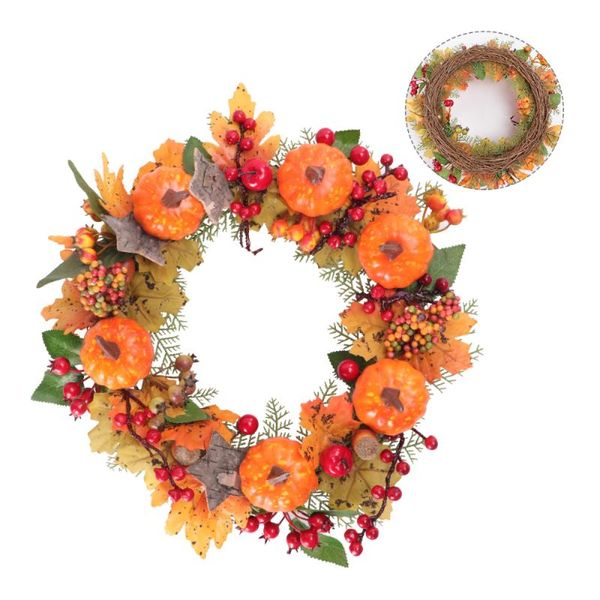 decorative flowers & wreaths 1pc halloween garland pumpkin wreath autumn harvest for decoration (orange)
decorative flowers & wreaths 1pc halloween garland pumpkin wreath autumn harvest for decoration (orange)