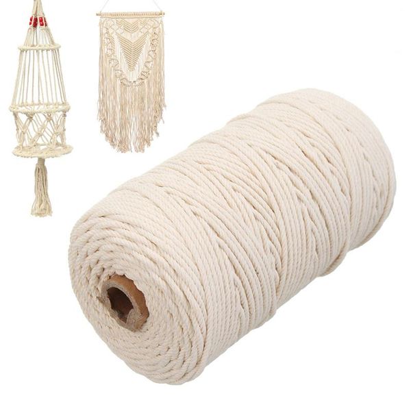 yarn 1 roll macrame cord rope twisted string cotton for handmade natural beige diy home accessories gift 3mm 4mm 5mm 6mm, Black;white
yarn 1 roll macrame cord rope twisted string cotton for handmade natural beige diy home accessories gift 3mm 4mm 5mm 6mm, Black;white