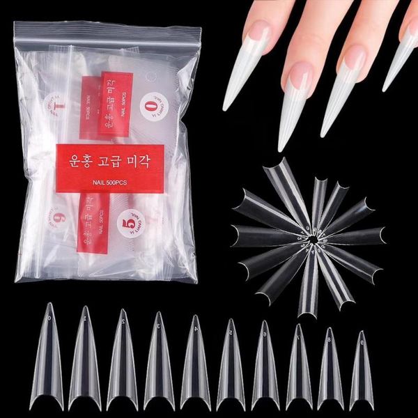 false nails 100/600 pcs nail tips with 10 sizes stiletto french acrylic fake abs artificial 0 -9 art, Red;gold
false nails 100/600 pcs nail tips with 10 sizes stiletto french acrylic fake abs artificial 0 -9 art, Red;gold