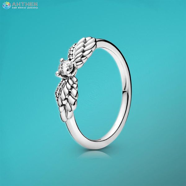 cluster rings ahthen 925 sterling silver sparkling angel wing women ngagement ring jewelry making girl, Golden;silver
cluster rings ahthen 925 sterling silver sparkling angel wing women ngagement ring jewelry making girl, Golden;silver
