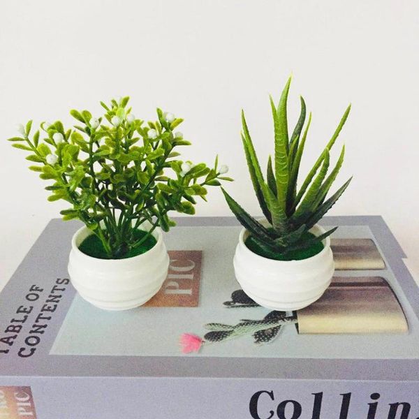 decorative flowers & wreaths 1pcs realistic artificial potted plant fake plants bonsai aloe flower home garden decor
decorative flowers & wreaths 1pcs realistic artificial potted plant fake plants bonsai aloe flower home garden decor