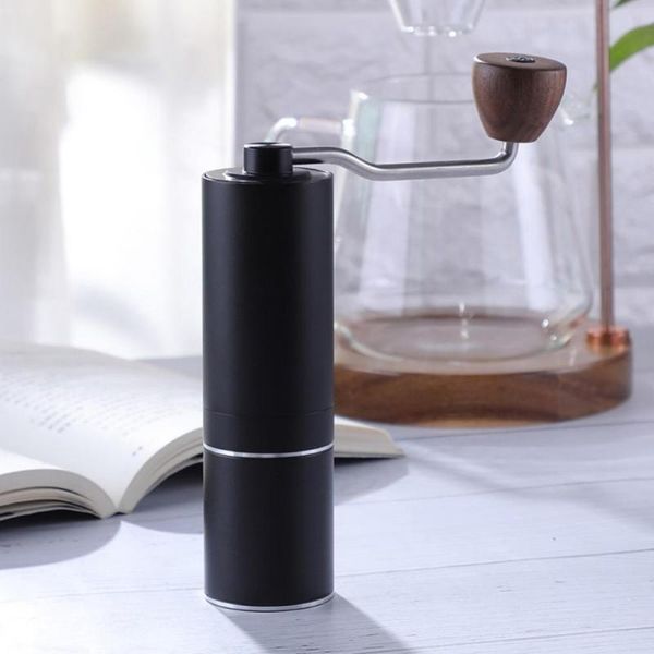 manual coffee grinders 20g portable stainless steel grinding core cylinder beans grinder walnut handle labor saving and convenient to use
manual coffee grinders 20g portable stainless steel grinding core cylinder beans grinder walnut handle labor saving and convenient to use