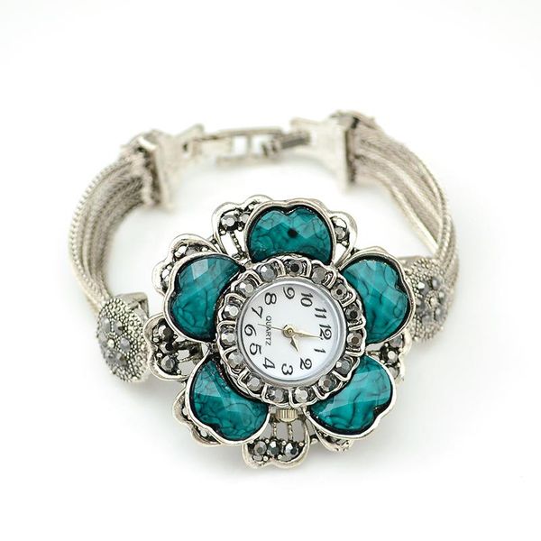 fashion 4 colors casual antique color wide layered chain big flower bracelet wrist link,, Black
fashion 4 colors casual antique color wide layered chain big flower bracelet wrist link,, Black