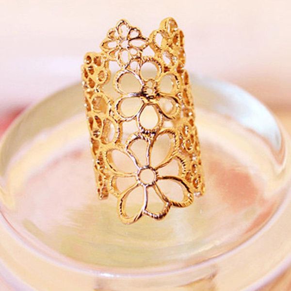 wedding rings hollow pattern ring gift korean temperament lace rose flower valentine's day, Slivery;golden
wedding rings hollow pattern ring gift korean temperament lace rose flower valentine's day, Slivery;golden