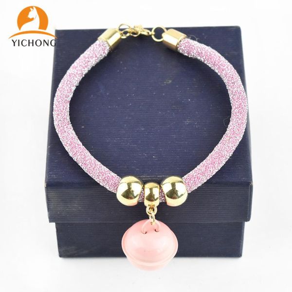 cute cat dog collar puppy necklace small dogs cats collars pet accessories with bells pendant for kitten yc189 & leashes
cute cat dog collar puppy necklace small dogs cats collars pet accessories with bells pendant for kitten yc189 & leashes