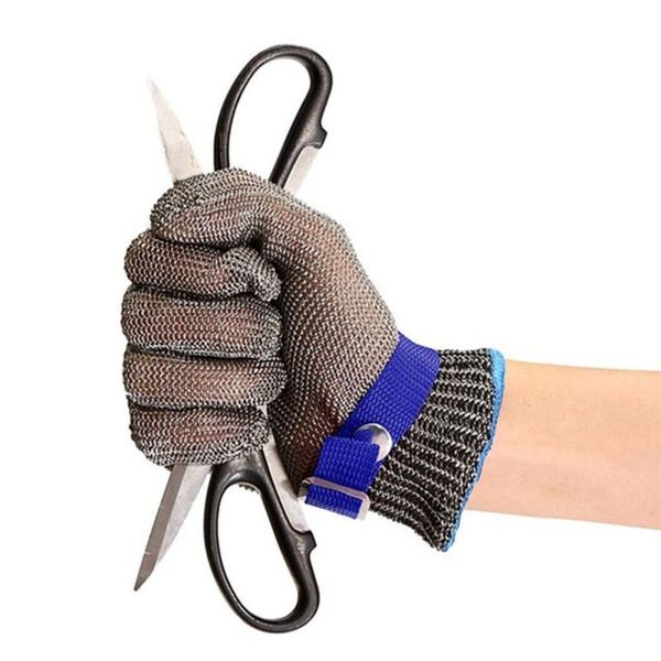wrist support 1pc stainless steel gloves working cut proof stab resistant metal mesh carpentry butcher operation glove anti-cut level, Black;red
wrist support 1pc stainless steel gloves working cut proof stab resistant metal mesh carpentry butcher operation glove anti-cut level, Black;red
