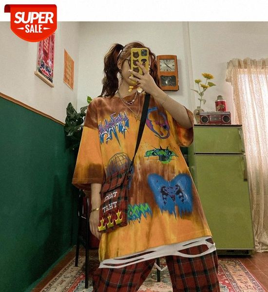 japanese cool style women's dark handsome port net red short-sleeved t-shirt female harajuku bf student #4m5l, White
japanese cool style women's dark handsome port net red short-sleeved t-shirt female harajuku bf student #4m5l, White