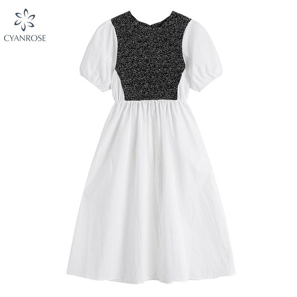 summer elegant women's dress black lace patchwork o neck puff sleeve party female vestidos 210515, Black;gray
summer elegant women's dress black lace patchwork o neck puff sleeve party female vestidos 210515, Black;gray