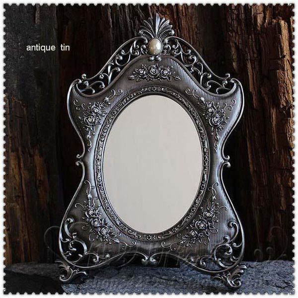mirrors susana metal dressing table mirror retro-classical tin one-sided cosmetic european antique elliptical makeup
mirrors susana metal dressing table mirror retro-classical tin one-sided cosmetic european antique elliptical makeup