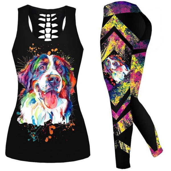 2021 new 3d digital printing hollow out women's vest vest girls fashion yoga vest set, Gray
2021 new 3d digital printing hollow out women's vest vest girls fashion yoga vest set, Gray