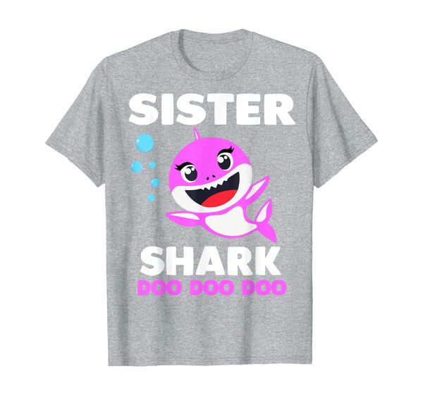 sister shark doo doo shirt matching family shark shirts set t-shirt, White;black
sister shark doo doo shirt matching family shark shirts set t-shirt, White;black