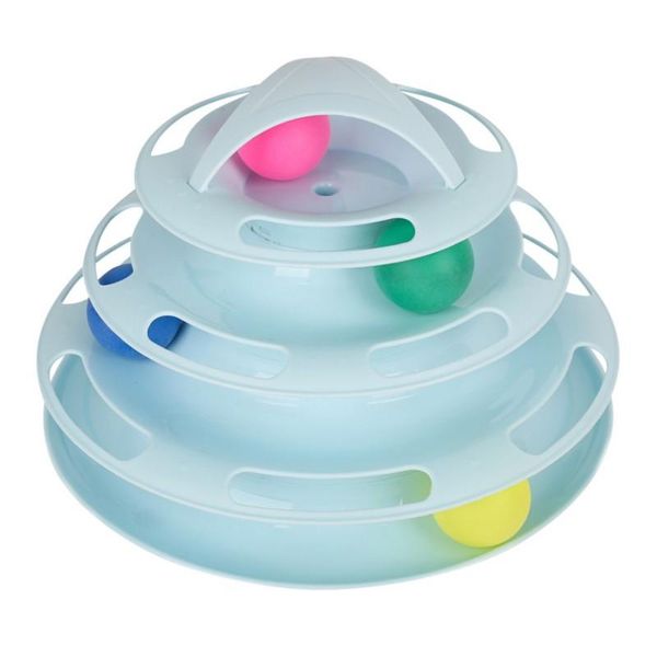 cat toys funny pet crazy ball four layers disk interactive amusement plate play disc trilaminar turntable toy
cat toys funny pet crazy ball four layers disk interactive amusement plate play disc trilaminar turntable toy