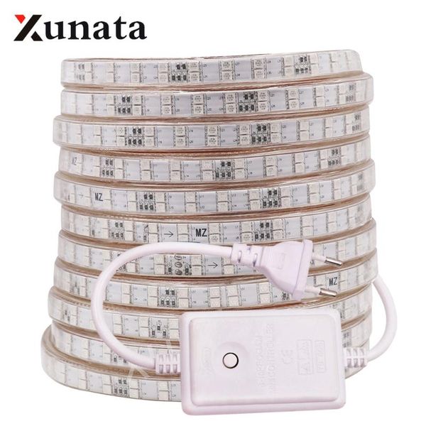 strips 220v 240v rgb led strip waterproof 120leds/m double row indoor outdoor lighting for home eecoration
strips 220v 240v rgb led strip waterproof 120leds/m double row indoor outdoor lighting for home eecoration