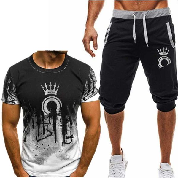 men's tracksuits 2021fashion tracksuit for men summer shorts set short sleeve andcasual clothing gym clothes cropped pants suit, Gray
men's tracksuits 2021fashion tracksuit for men summer shorts set short sleeve andcasual clothing gym clothes cropped pants suit, Gray