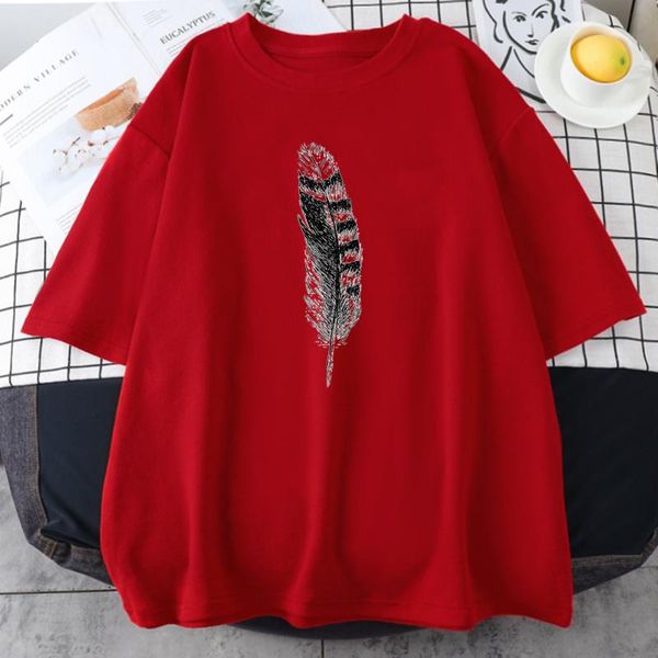 women's t-shirt white feather printing woman tshirts fashion oversize tee shirt harajuku brand vintage loose women
women's t-shirt white feather printing woman tshirts fashion oversize tee shirt harajuku brand vintage loose women