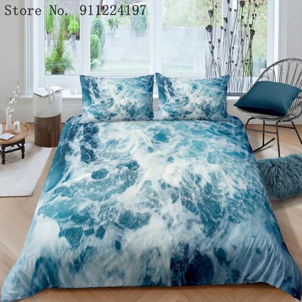 bedding sets blue sea waves duvet cover set for 3d printing 2/3pcs quilt single double king size home textiles
bedding sets blue sea waves duvet cover set for 3d printing 2/3pcs quilt single double king size home textiles