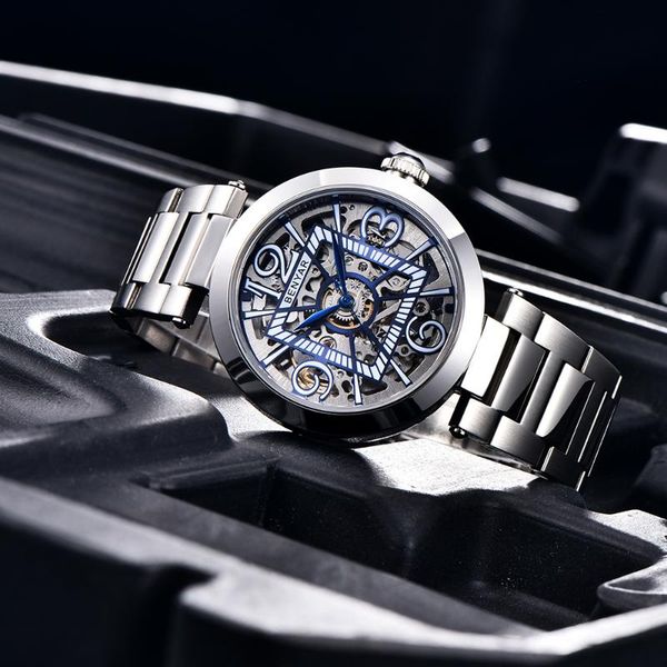 wristwatches reloj hombre benyar luxury men automatic watches 2021 mechanical watch for brand casual fashion diving, Slivery;brown
wristwatches reloj hombre benyar luxury men automatic watches 2021 mechanical watch for brand casual fashion diving, Slivery;brown