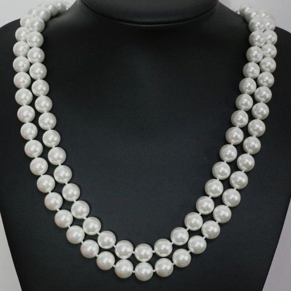 lovely genuine 8-14mm white shell simulated-pearl beautiful round beads necklace ly arrival long chains jewelry 36inch b1442, Silver
lovely genuine 8-14mm white shell simulated-pearl beautiful round beads necklace ly arrival long chains jewelry 36inch b1442, Silver