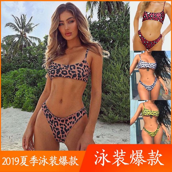 women's printed suspender split swimsuit summer piece bikini triangl swimwear, White;black
women's printed suspender split swimsuit summer piece bikini triangl swimwear, White;black