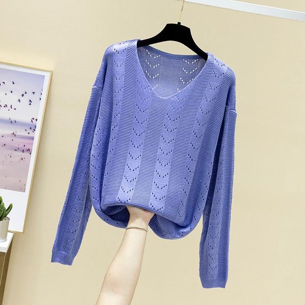 women's sweaters early spring 2021 v-neck sweater loose lazy wind thin cut-out knitting bottomed fashion, White;black
women's sweaters early spring 2021 v-neck sweater loose lazy wind thin cut-out knitting bottomed fashion, White;black
