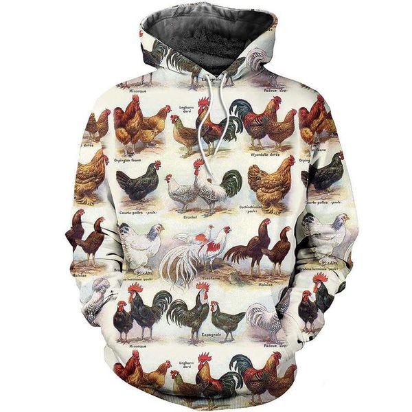 men's hoodies & sweatshirts beautiful chicken 3d full printed hoodie autumn and winter fashion sweatshirt harajuku casual zip jacket, Black
men's hoodies & sweatshirts beautiful chicken 3d full printed hoodie autumn and winter fashion sweatshirt harajuku casual zip jacket, Black