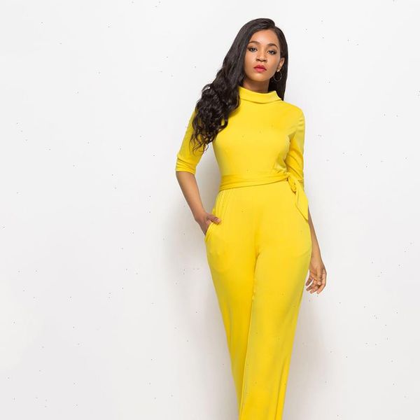 stand collar half sleeve womens jumpsuits autumn wide leg casual slim overalls elegant bandage office lady pockets plus size 3xl, Black;white
stand collar half sleeve womens jumpsuits autumn wide leg casual slim overalls elegant bandage office lady pockets plus size 3xl, Black;white
