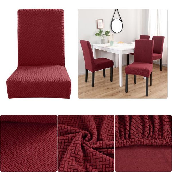 chair covers 1/4/6pcs thicken knitted cover stretch spandex solid color removable for dining room party wedding banquet
chair covers 1/4/6pcs thicken knitted cover stretch spandex solid color removable for dining room party wedding banquet