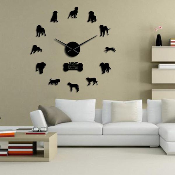 wall clocks 3d dog breed english mastiff diy frameless giant silent clock old pet art stickers hanging timepieces
wall clocks 3d dog breed english mastiff diy frameless giant silent clock old pet art stickers hanging timepieces