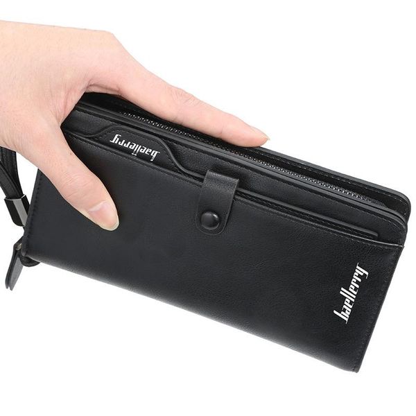 brand men wallet long clutch purses quality leather card holder 2021 fashion high capacity business slim wallets, Red;black
brand men wallet long clutch purses quality leather card holder 2021 fashion high capacity business slim wallets, Red;black