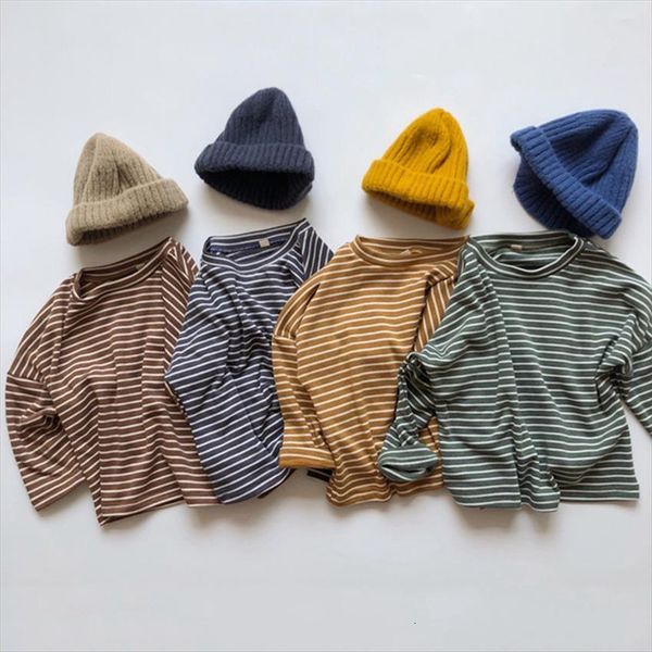 kids t shirt for boy striped children boys spring autumn cotton long sleeve girls baby shirts, Blue
kids t shirt for boy striped children boys spring autumn cotton long sleeve girls baby shirts, Blue