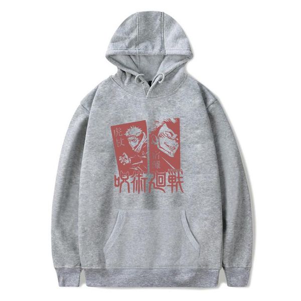 men's hoodies & sweatshirts japanese manga hoodie swetshirtjujutsu kaisen yuji itadori figure print cosplay gojo satoru hooded sweat sh, Black
men's hoodies & sweatshirts japanese manga hoodie swetshirtjujutsu kaisen yuji itadori figure print cosplay gojo satoru hooded sweat sh, Black