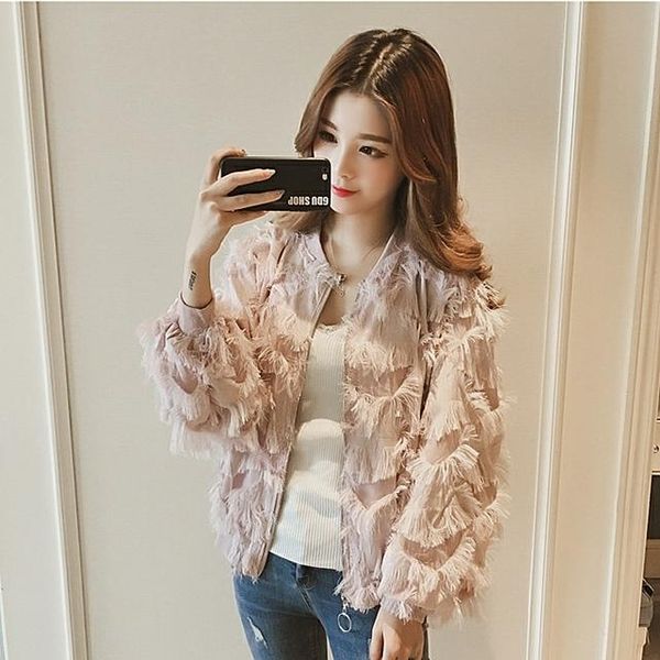 women's jackets women 2021 spring autumn fashion feather short female solid color loose coats ladies long sleeve thin overcoats w204, Black;brown
women's jackets women 2021 spring autumn fashion feather short female solid color loose coats ladies long sleeve thin overcoats w204, Black;brown
