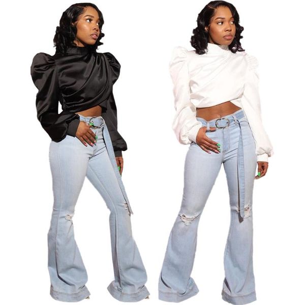 high waisted sashes streetwear bandage jeans for women hollow hole skinny bell bottom pant fashion female plus size long trouser women', Blue
high waisted sashes streetwear bandage jeans for women hollow hole skinny bell bottom pant fashion female plus size long trouser women', Blue