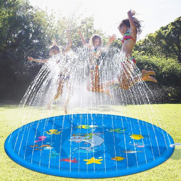 100/170cm children play water mat fun summer game inflatable swimming pool spray water cushion outdoor lawn baby play mat game
100/170cm children play water mat fun summer game inflatable swimming pool spray water cushion outdoor lawn baby play mat game