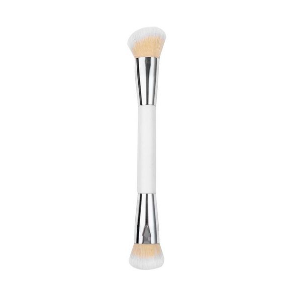makeup brushes saiantth double head dual use portable wood aluminum handle cosmetics powder blush foundation white silver
makeup brushes saiantth double head dual use portable wood aluminum handle cosmetics powder blush foundation white silver