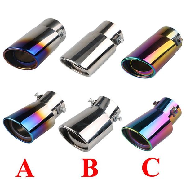 manifold & parts 63mm car refitted exhaust tail tip pipe single outlet throat universal stainless steel round muffler
manifold & parts 63mm car refitted exhaust tail tip pipe single outlet throat universal stainless steel round muffler