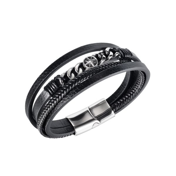 leather bracelet multicolour braided hip-pop men jewelry stainless steel sliver cross male charm bangles gifts, Golden;silver
leather bracelet multicolour braided hip-pop men jewelry stainless steel sliver cross male charm bangles gifts, Golden;silver