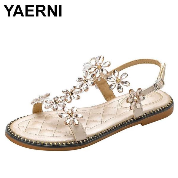sandals yaerni gladiator flat women's summer stylish casual luxury rhinestone breathable open toe beach shoes, Black
sandals yaerni gladiator flat women's summer stylish casual luxury rhinestone breathable open toe beach shoes, Black