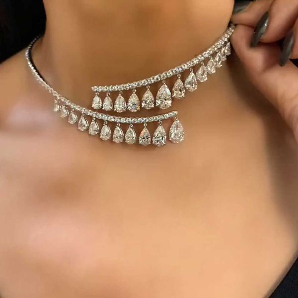 designer necklace luxury jewelry stonefans fine crystal pendant choker men women tassel shiny female bohemia tennis fashion bride, Silver
designer necklace luxury jewelry stonefans fine crystal pendant choker men women tassel shiny female bohemia tennis fashion bride, Silver