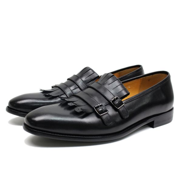 dress shoes breathing european style of men moccasins genuine leather double buckle monk belts wedding party shoes banquet sliding in men�, Black
dress shoes breathing european style of men moccasins genuine leather double buckle monk belts wedding party shoes banquet sliding in men�, Black